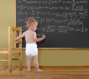 Child-Writing-Mathematical-Formula