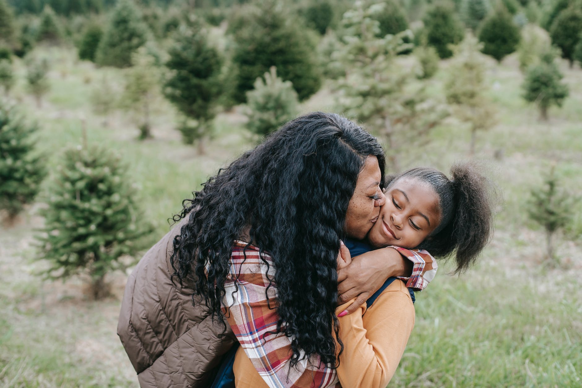 mother and daughter