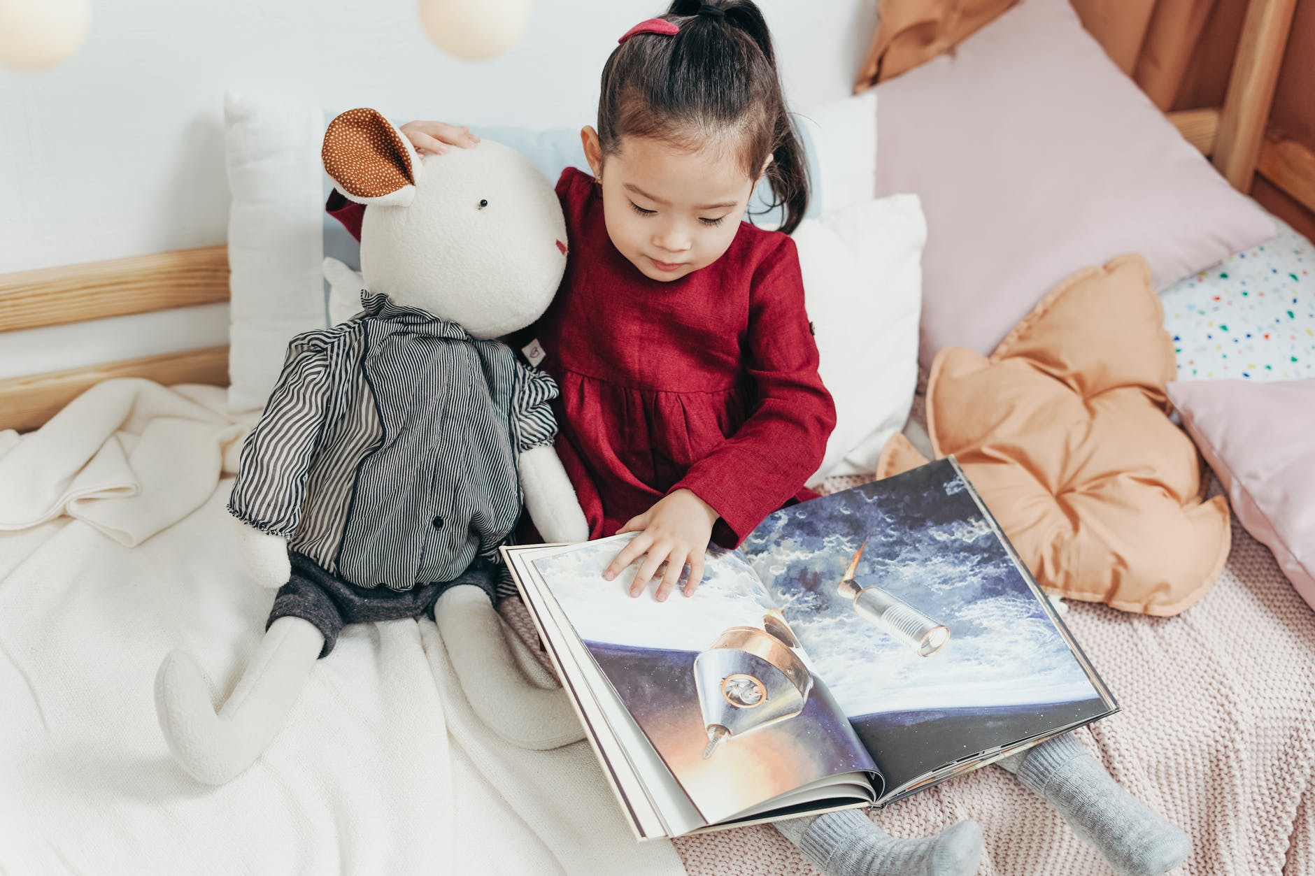 Girl reading