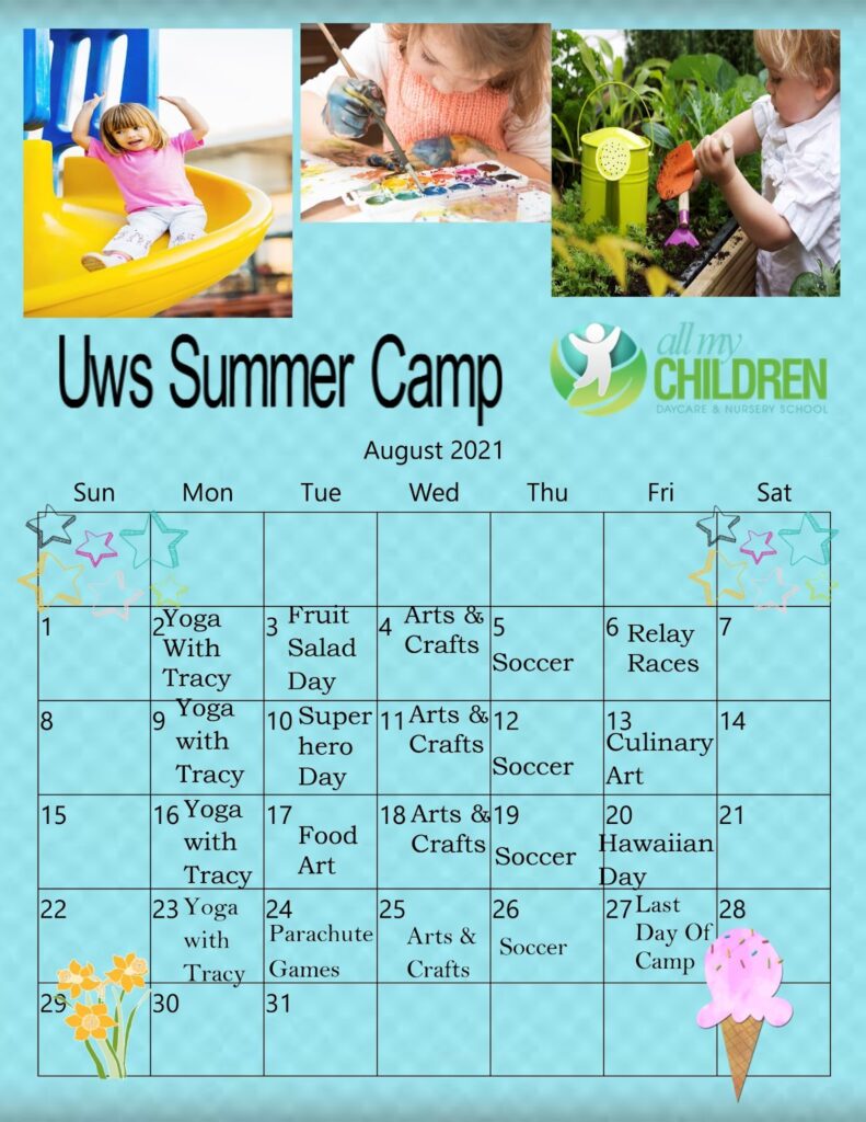 All My Children Summer Program Upper West Side Location All My