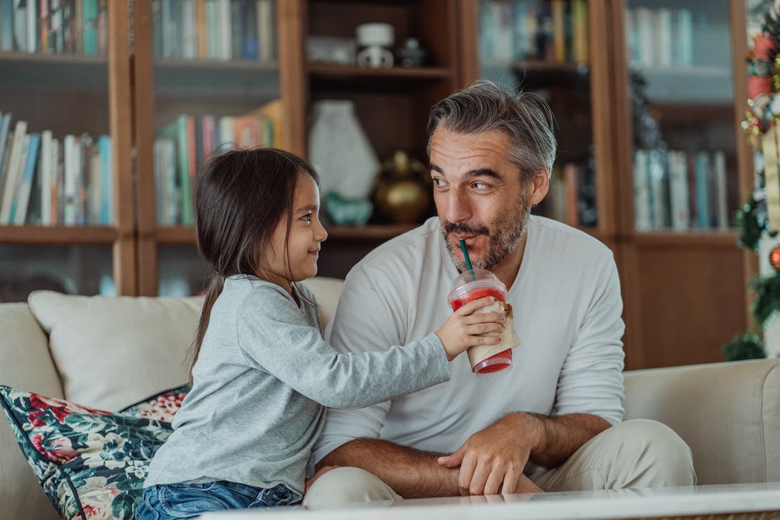 daughter and dad