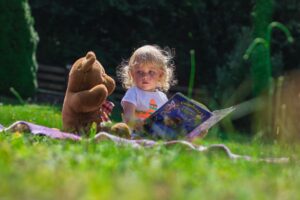 child reading