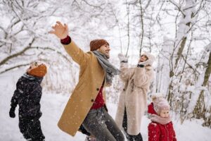 Family Love New Years Resolutions Winter