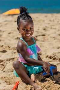 girl at the beach