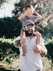 Father's Day Piggy Back
